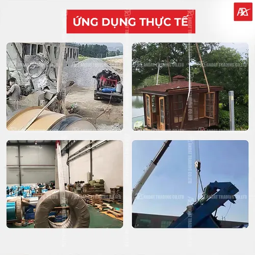 Dây Cáp Vải Trắng Công Nghiệp