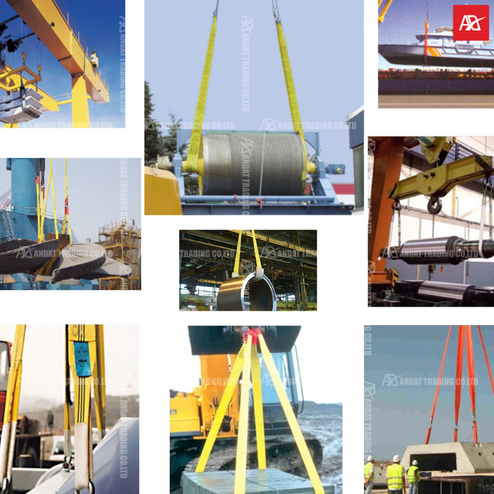 Xác định tải trọng đúng của dây cáp vải cẩu hàng Xác định tải trọng đúng của dây cáp vải cẩu hàng