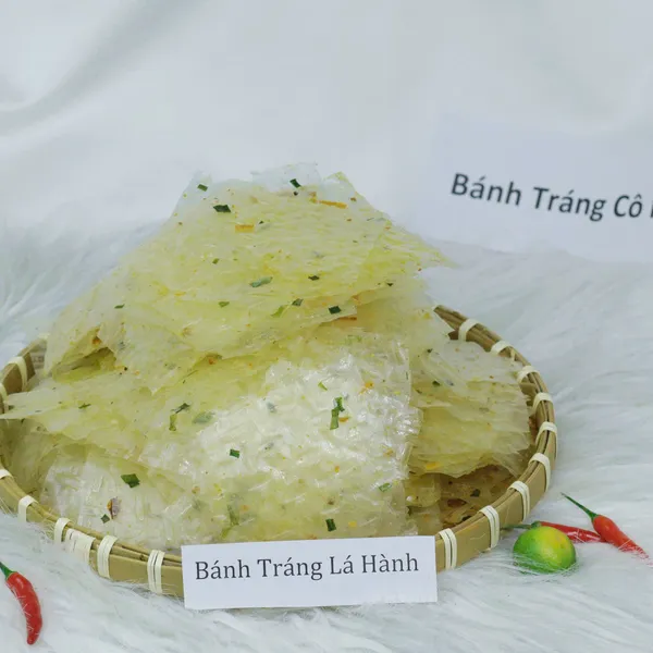 Bánh tráng trộn sẵn vị hành
