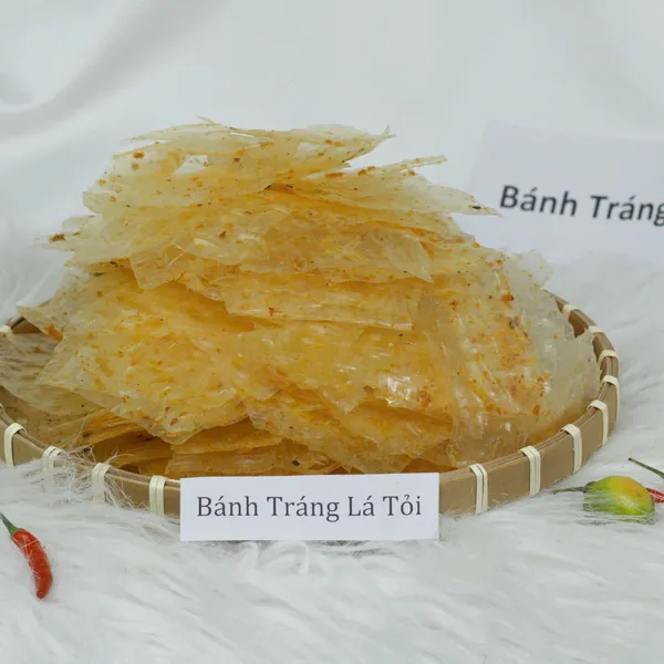 Bánh tráng trộn sẵn vị tỏi