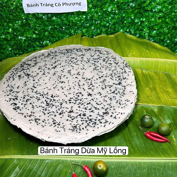 Bánh tráng nước cốt dừa Mỹ Lồng