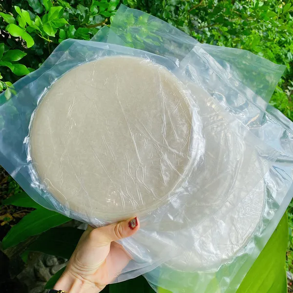 Bánh tráng phơi sương tròn