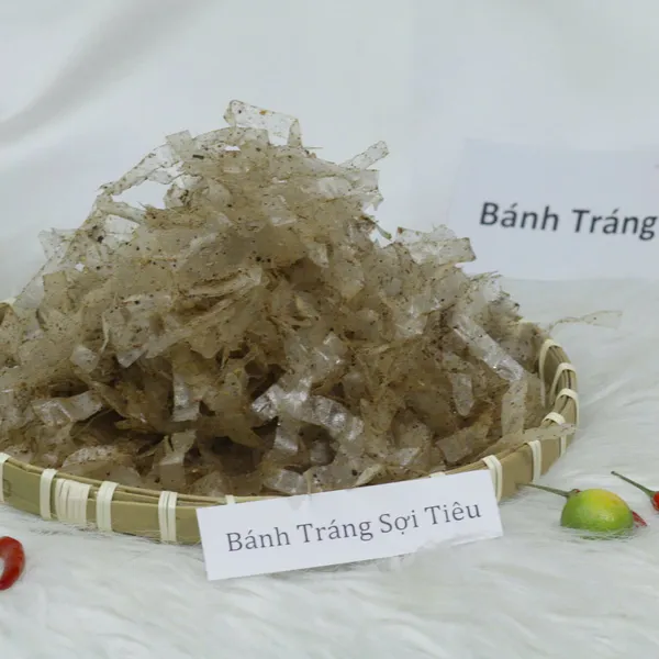 Bánh tráng sợi tiêu