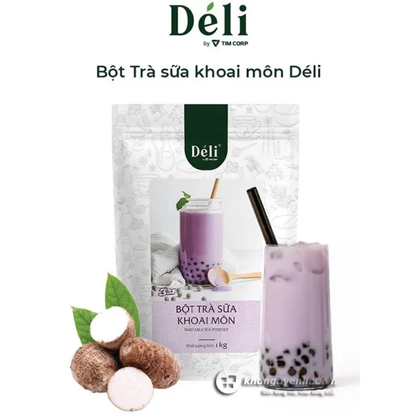 Bột trà sữa khoai môn