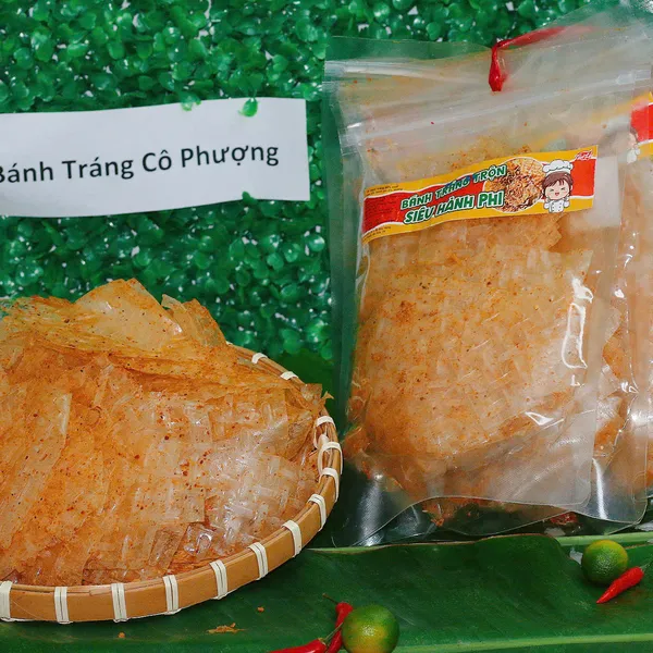 Bánh tráng xâu túi zip siêu hành phi