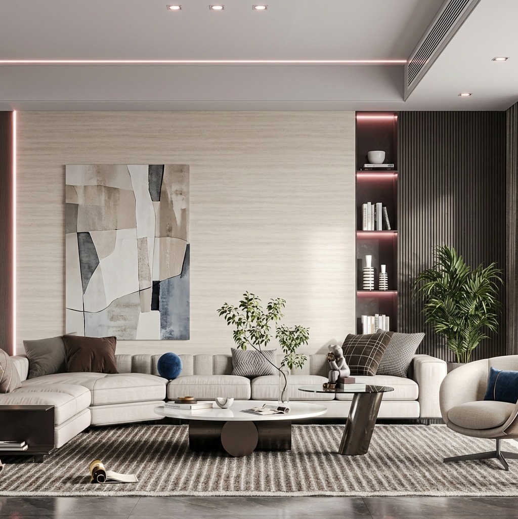 Giấy D&aacute;n Tường Nhật Bản M&atilde; HF-1037_R01 M&agrave;u Kem Nhạt V&acirc;n Gỗ Thẳng