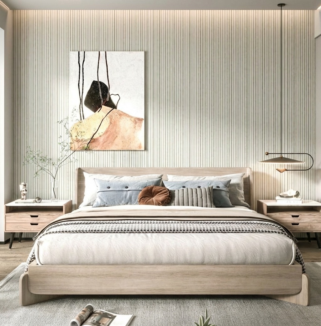 Giấy D&aacute;n Tường Base M&atilde; 3805-3 V&acirc;n Kẻ Sọc M&agrave;u V&agrave;ng X&aacute;m