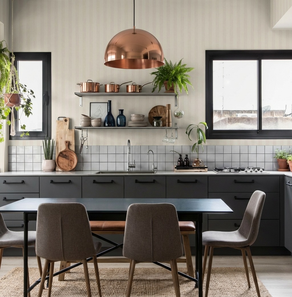 Giấy D&aacute;n Tường Cassia M&atilde; 8675-1 Trắng Kem Sọc Mờ Thanh Lịch