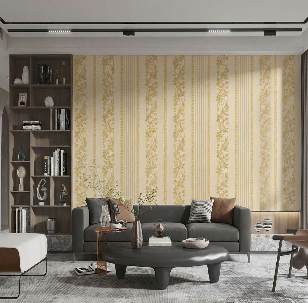 Giấy D&aacute;n Tường Đẹp Qu&yacute; Ph&aacute;i the Basics M&atilde; N0217 Sang Trọng