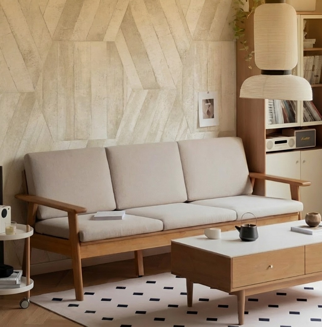 Giấy D&aacute;n Tường Imperial M&atilde; 81014-1 Hoạt Tiết 3D V&acirc;n Gỗ Lục Gi&aacute;c