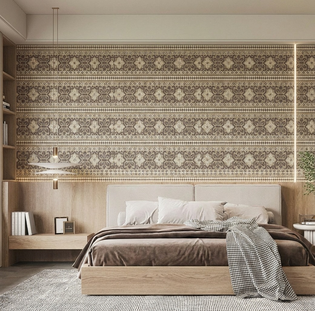 Giấy D&aacute;n Tường Nhật Bản M&atilde; Ba6285 Chống Thấm Hiện Đại Gi&aacute; Rẻ