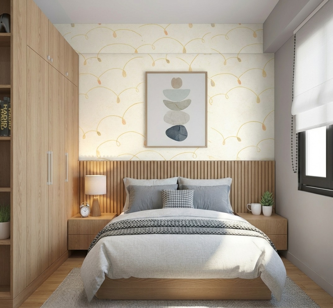 Giấy Dán Tường Nhật Bản Mã Bb8856 Màu Kem Phối Vàng Hoạ Tiết Giấy Dán Tường Nhật Bản Mã Bb8856 Màu Kem Phối Vàng Hoạ Tiết