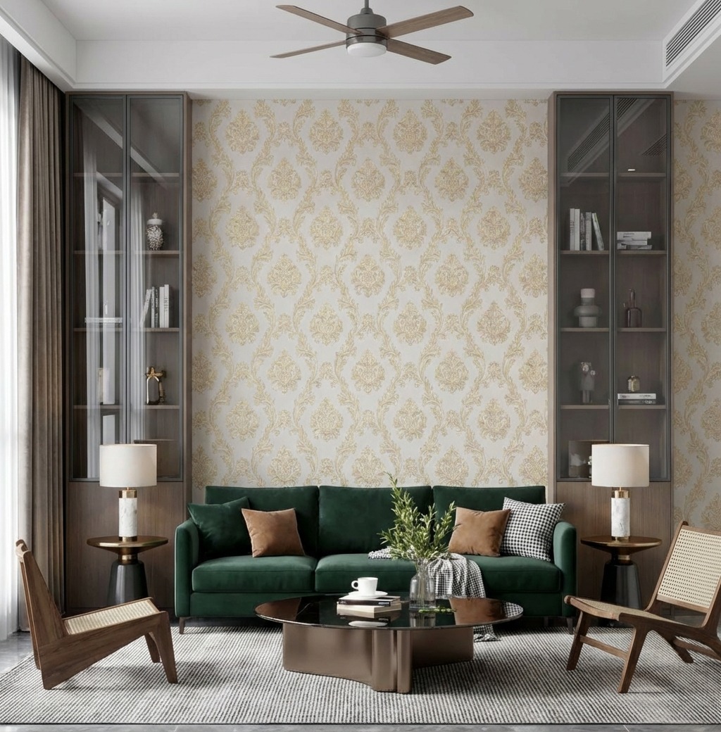 Giấy D&aacute;n Tường The Basics M&agrave;u X&aacute;m M&atilde; N0214 Chất Lượng Cao 