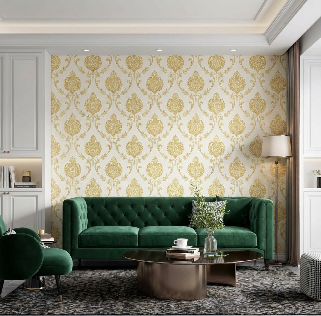 Giấy Dán Tường The Basics Màu Xám Phối Vàng Mã N0213 Giá Ưu Đãi Giấy Dán Tường The Basics Màu Xám Phối Vàng Mã N0213 Giá Ưu Đãi