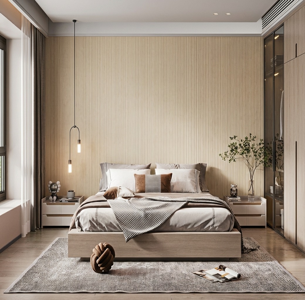 Giấy D&aacute;n Tường V&acirc;n Sọc Đơn Giản The Basics M&atilde; N0323