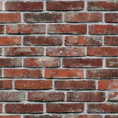 Giấy Dán Tường Base Mã 3823-3 Giả Tường Gạch Màu Nâu Đỏ Giấy Dán Tường Base Mã 3823-3 Giả Tường Gạch Màu Nâu Đỏ
