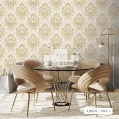 Giấy Dán Tường Hàn Quốc Xavia Mã 3903-2 Cổ Điển Sang Trọng Giấy Dán Tường Hàn Quốc Xavia Mã 3903-2 Cổ Điển Sang Trọng