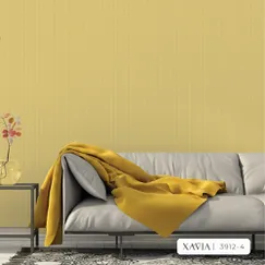 Giấy Dán Tường Hàn Quốc Xavia Mã 3912-4 Màu Vàng Trẻ Trung Giấy Dán Tường Hàn Quốc Xavia Mã 3912-4 Màu Vàng Trẻ Trung