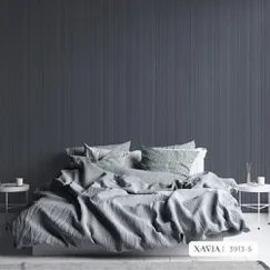 Giấy Dán Tường Hàn Quốc Xavia Mã 3913-5 Màu Xám Đậm  Giấy Dán Tường Hàn Quốc Xavia Mã 3913-5 Màu Xám Đậm