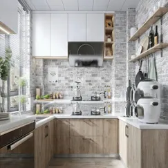 Giấy Dán Tường Imperial Mã 81019-1 Giả Tường Ốp Đá Đẹp