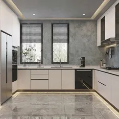 Giấy Dán Tường Nhật Bản Mã Ba6059 Màu Xám Đậm Giả Xi Măng