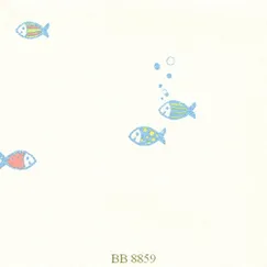 Giấy Dán Tường Nhật Bản Mã Bb8859 Hoạ Tiết Con Cá Giấy Dán Tường Nhật Bản Mã Bb8859 Hoạ Tiết Con Cá