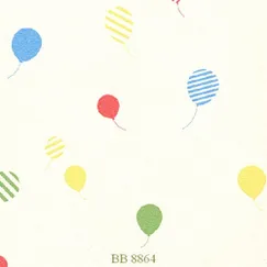 Giấy Dán Tường Nhật Bản Mã Bb8864 Hoạ Tiết Bong Bóng Bay Giấy Dán Tường Nhật Bản Mã Bb8864 Hoạ Tiết Bong Bóng Bay