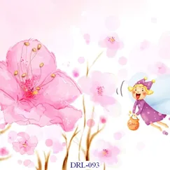 Tranh Dán Tường Lãng Mạn DRL-093: Nàng Tiên Mùa Xuân Tranh Dán Tường Lãng Mạn DRL-093: Nàng Tiên Mùa Xuân