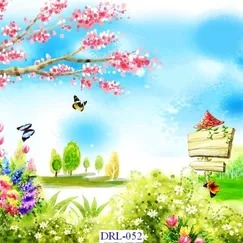 Tranh Dán Tường Lãng Mạn DRL-052: Mùa Xuân Tươi Thắm Tranh Dán Tường Lãng Mạn DRL-052: Mùa Xuân Tươi Thắm
