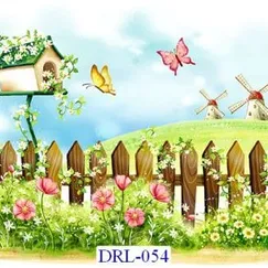 Tranh Dán Tường Lãng Mạn DRL-054: Vườn Hoa Mùa Xuân Tranh Dán Tường Lãng Mạn DRL-054: Vườn Hoa Mùa Xuân