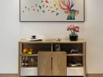 Bình hoa thạch cao nhân tạo trang trí nhà cửa