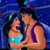 Tranh Dán Tường Chủ Đề Aladdin Và Jasmine Trên Thảm Bay Mã DW-256