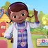 Giấy Dán Tường Phim Doc Mcstuffins Chất Liệu Vải Lụa Cao Cấp - DW-344