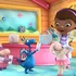 Tranh Dán Tường Chủ Đề Bác Sĩ Mcstuffins Chất Liệu Cao Cấp - DW-341