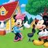 Tranh Dán Tường Hoạt Hình Dễ Thương Chuột Mickey Và Minnie Mã DW-286