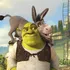 Tranh Dán Tường Hoạt Hình: Đôi Bạn Shrek Và Lừa DW-096