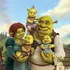 Tranh Dán Tường Hoạt Hình: Gia Đình Shrek DW-093