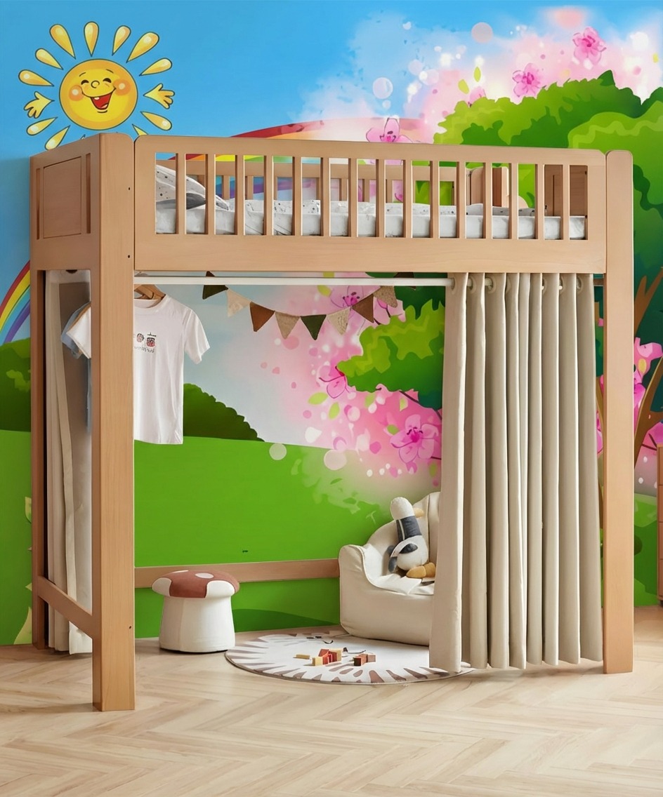 Tranh D&aacute;n Tường L&atilde;ng Mạn DRL-049: M&ugrave;a Xu&acirc;n Cầu Vồng