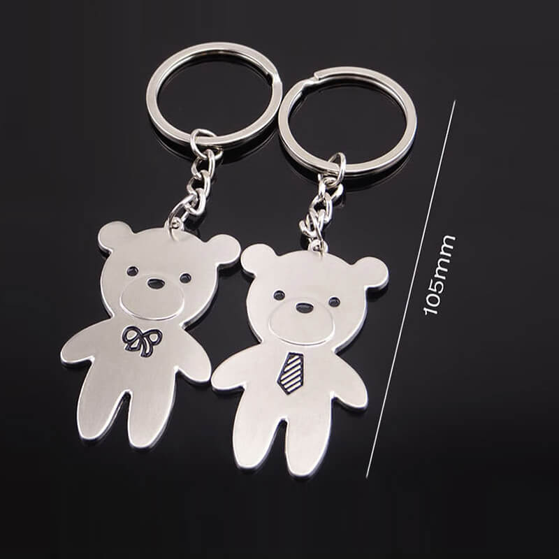 móc khóa cặp đôi gấu bông móc khóa cặp đôi gấu bông