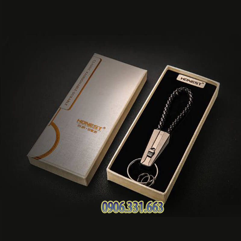 Móc chìa khóa dây da Honest BCK2-699 Móc chìa khóa dây da Honest BCK2-699