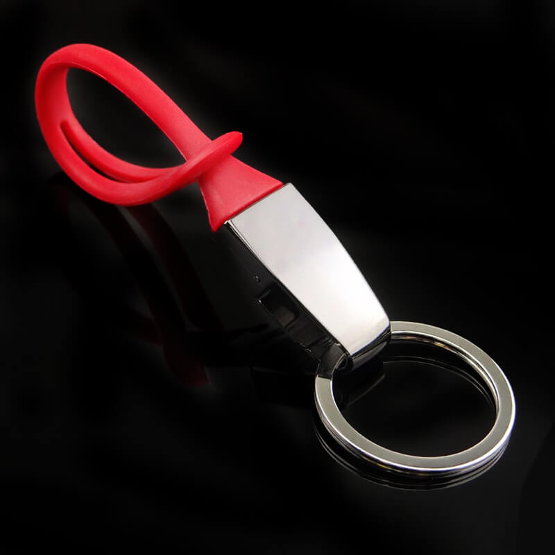 Móc chìa khóa dây nhựa dẻo Móc chìa khóa dây nhựa dẻo