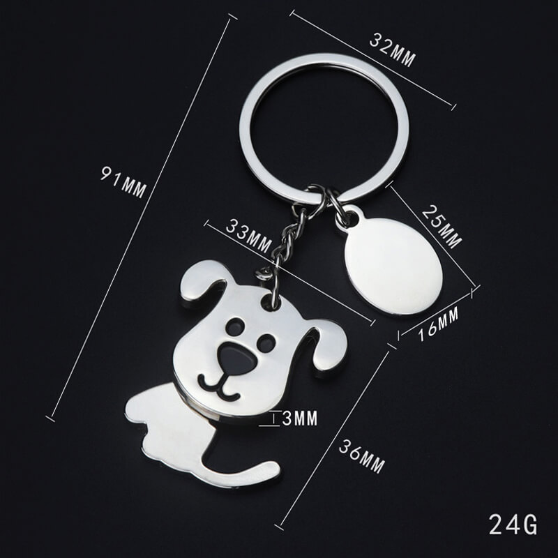 móc chìa khóa hình con chó móc chìa khóa hình con chó