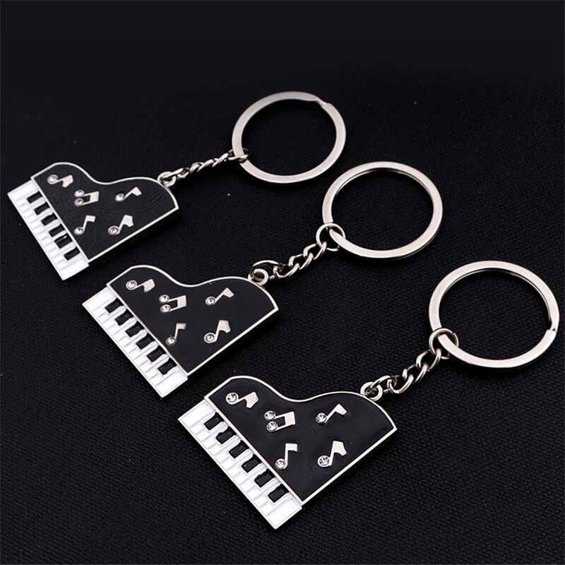Móc chìa khóa hình đàn piano Móc chìa khóa hình đàn piano