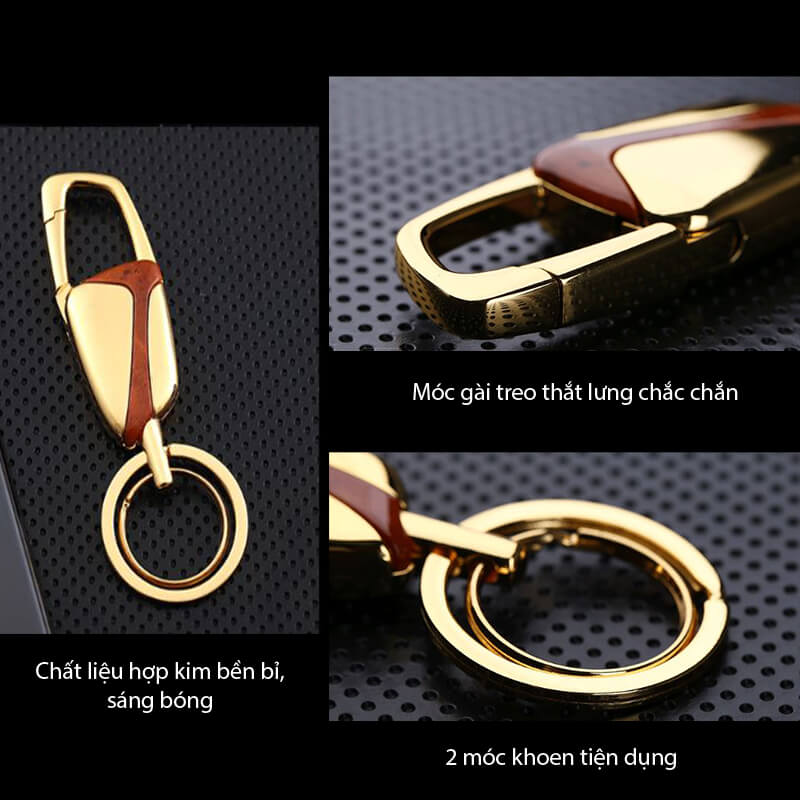 móc chìa khóa Jobon ZB-190 màu vàng móc chìa khóa Jobon ZB-190 màu vàng