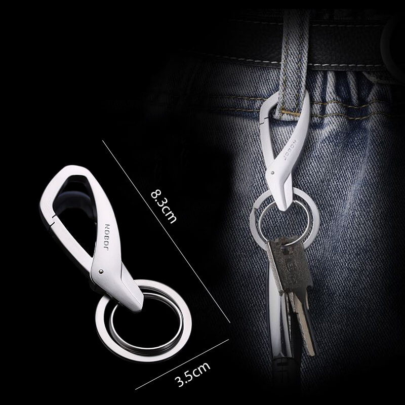 móc chìa khóa jobon zb-197 màu trắng móc chìa khóa jobon zb-197 màu trắng