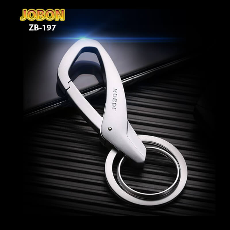 móc chìa khóa jobon zb-197 màu trắng móc chìa khóa jobon zb-197 màu trắng