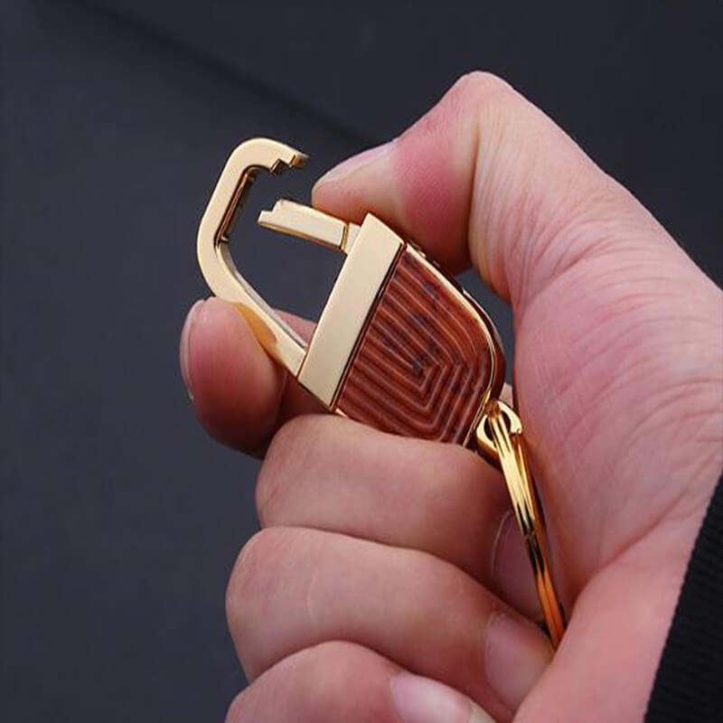 Móc chìa khóa ô tô Jobon ZB-8720A màu vàng Móc chìa khóa ô tô Jobon ZB-8720A màu vàng