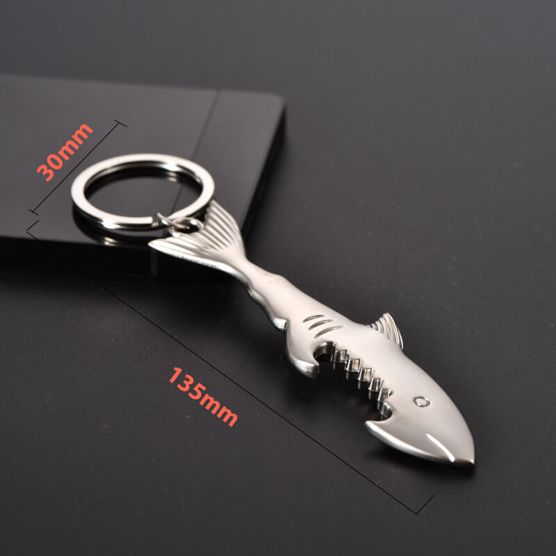 móc chìa khóa khui bia cá mập móc chìa khóa khui bia cá mập