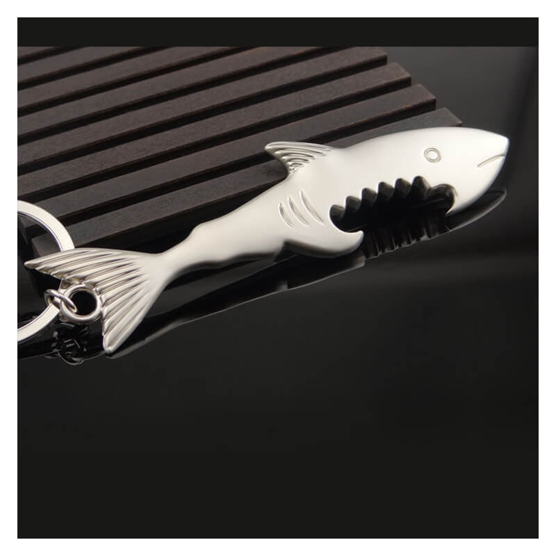 móc chìa khóa khui bia cá mập móc chìa khóa khui bia cá mập