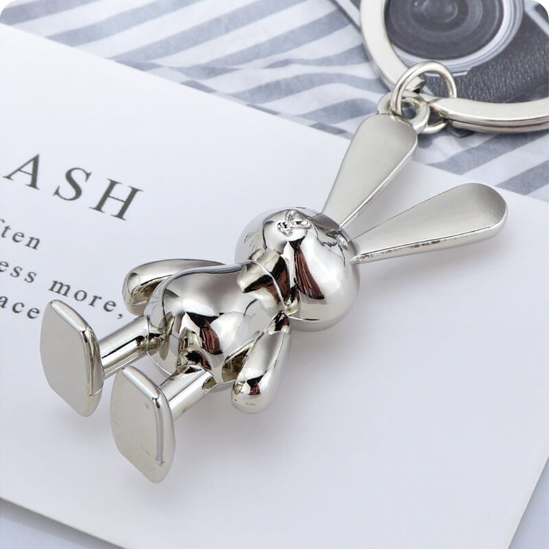 móc chìa khóa thỏ 3d móc chìa khóa thỏ 3d